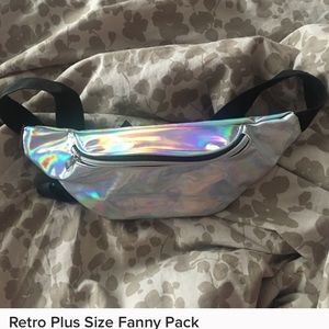 Retro Plus Size Fanny Pack